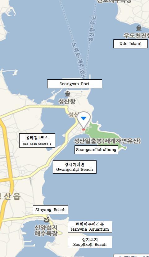 Seongsan Ilchulbong Pension Jeju Exterior photo
